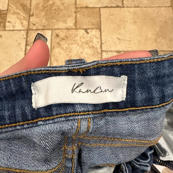 Kancan Distressed Jeans Women Size 5/26 - Picture 5 of 7